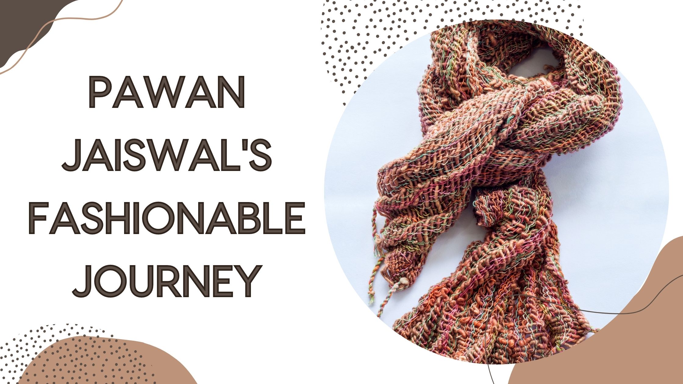 Pawan Jaiswal's Fashionable Journey: Woollen Clothes at Shobha Yatra