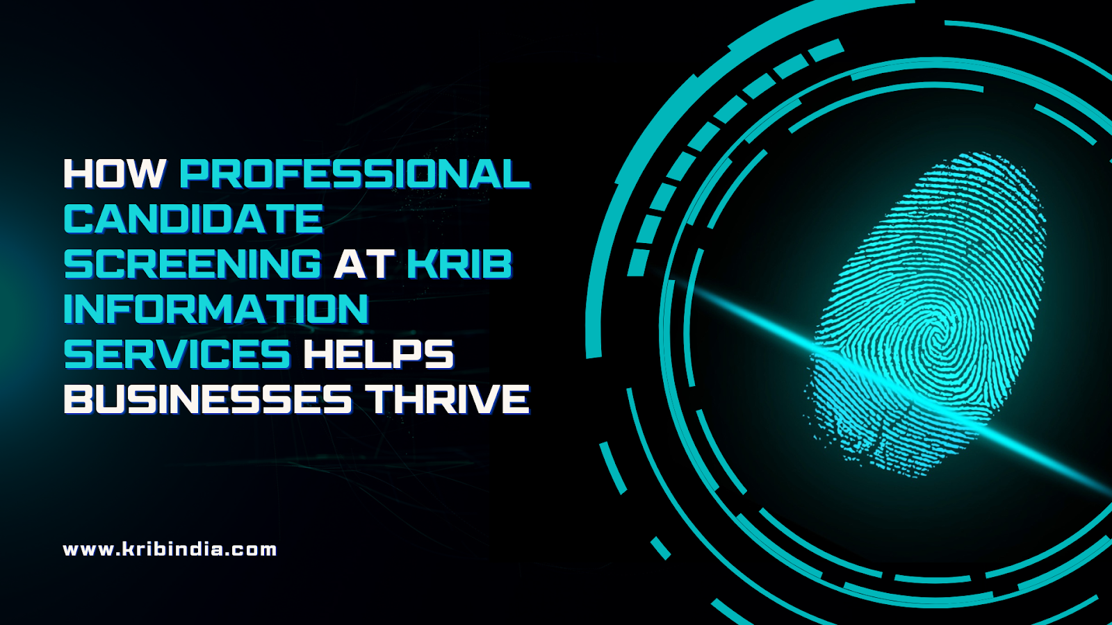 How Professional Candidate Screening at Krib Information Services Helps Businesses Thrive