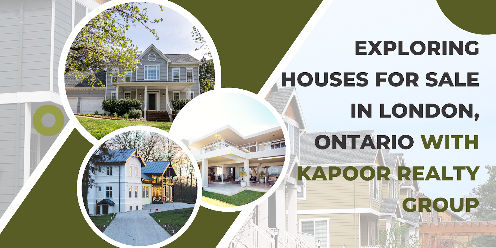 Exploring Houses for Sale in London, Ontario with Kapoor Realty Group