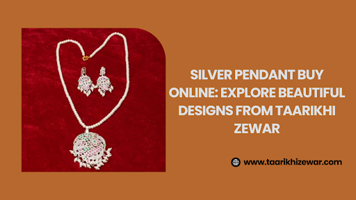 Silver Pendant Buy Online Explore Beautiful Designs from Taarikhi Zewar